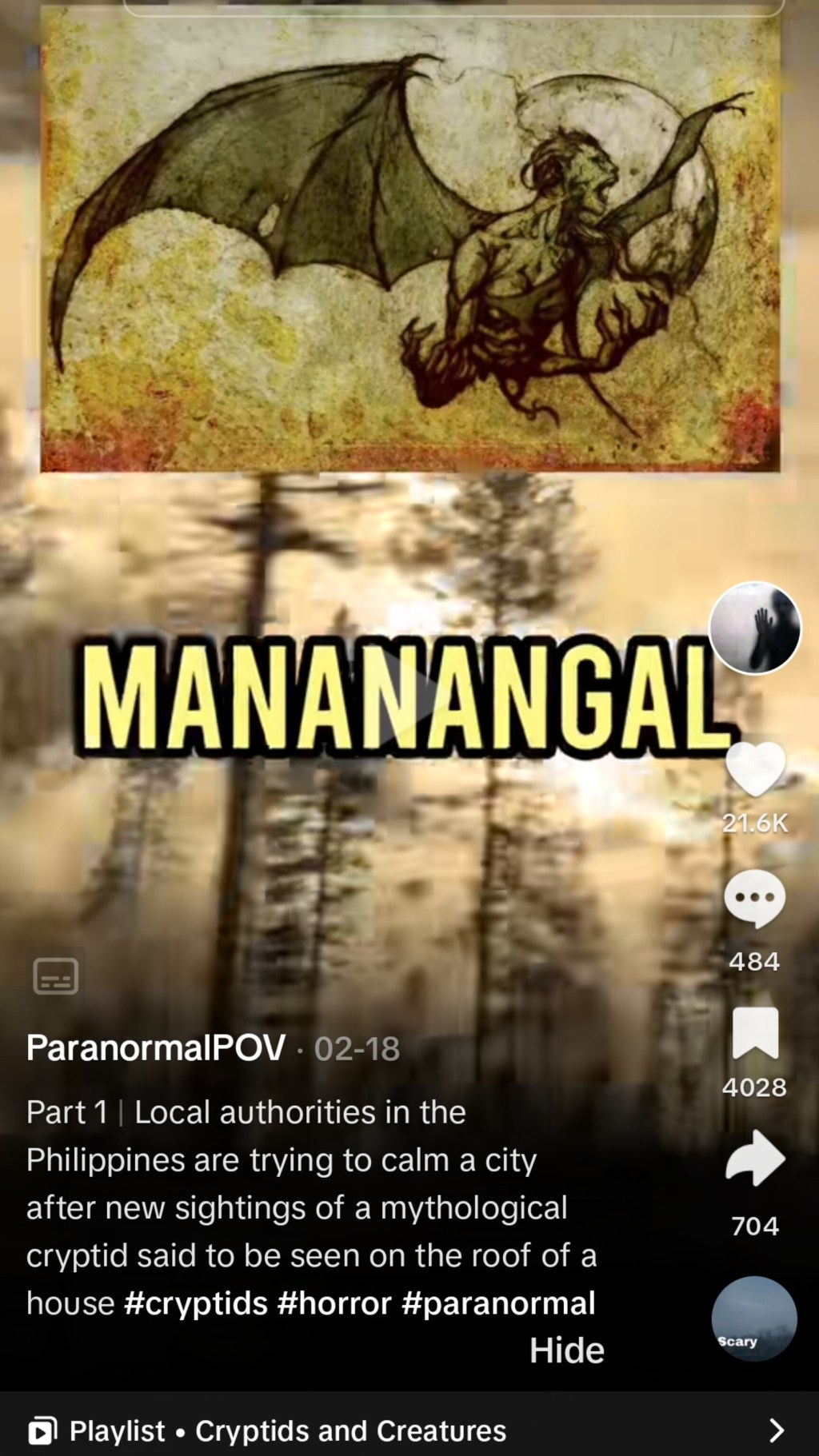 Manananggal: Mythical Creature,&nbsp;Philippines
